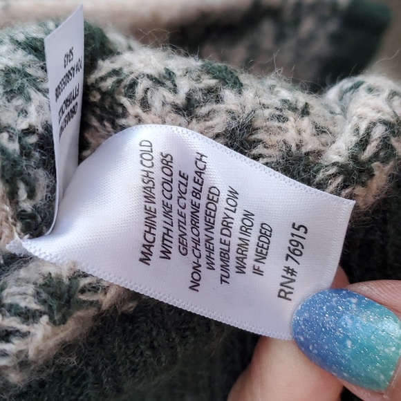 Mens sweater with woodland design. M - Picture 5 of 6